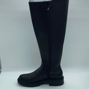 INC Black Brinahl heeled boots